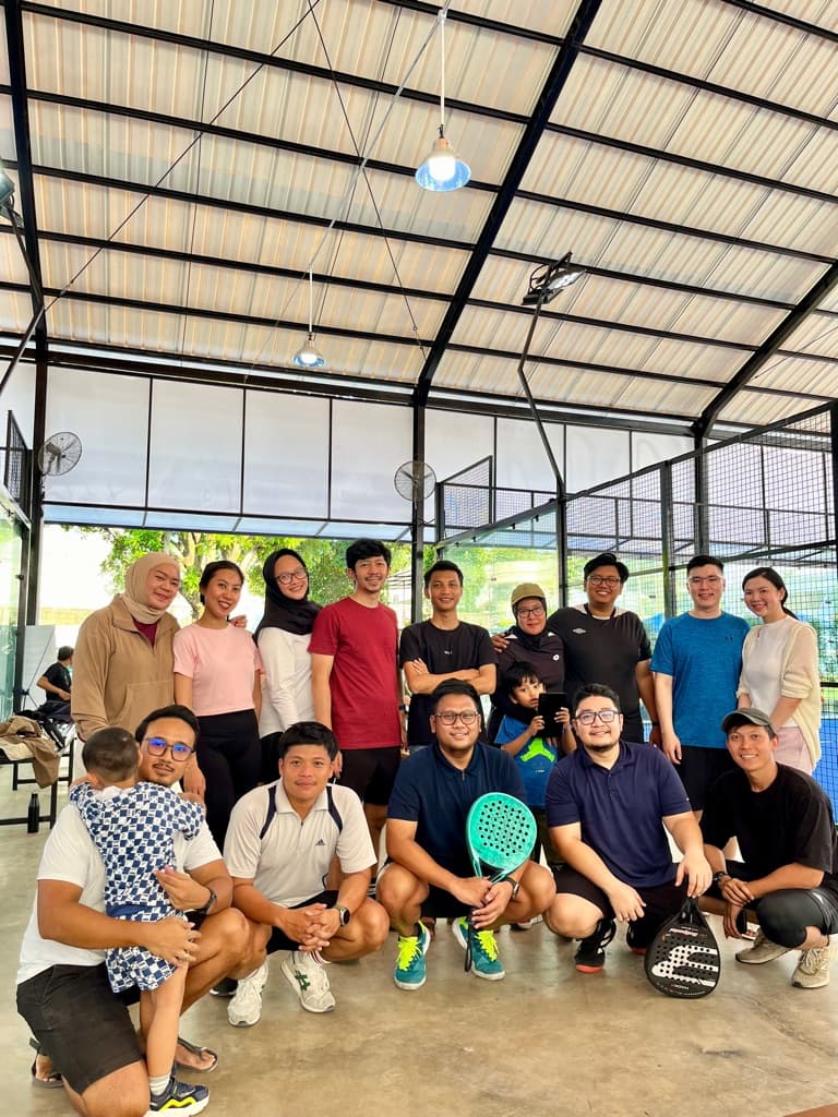 Temenin sehat bukan jadi atlet media 1