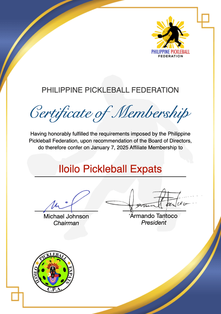 Iloilo Pickleball Expats media 1