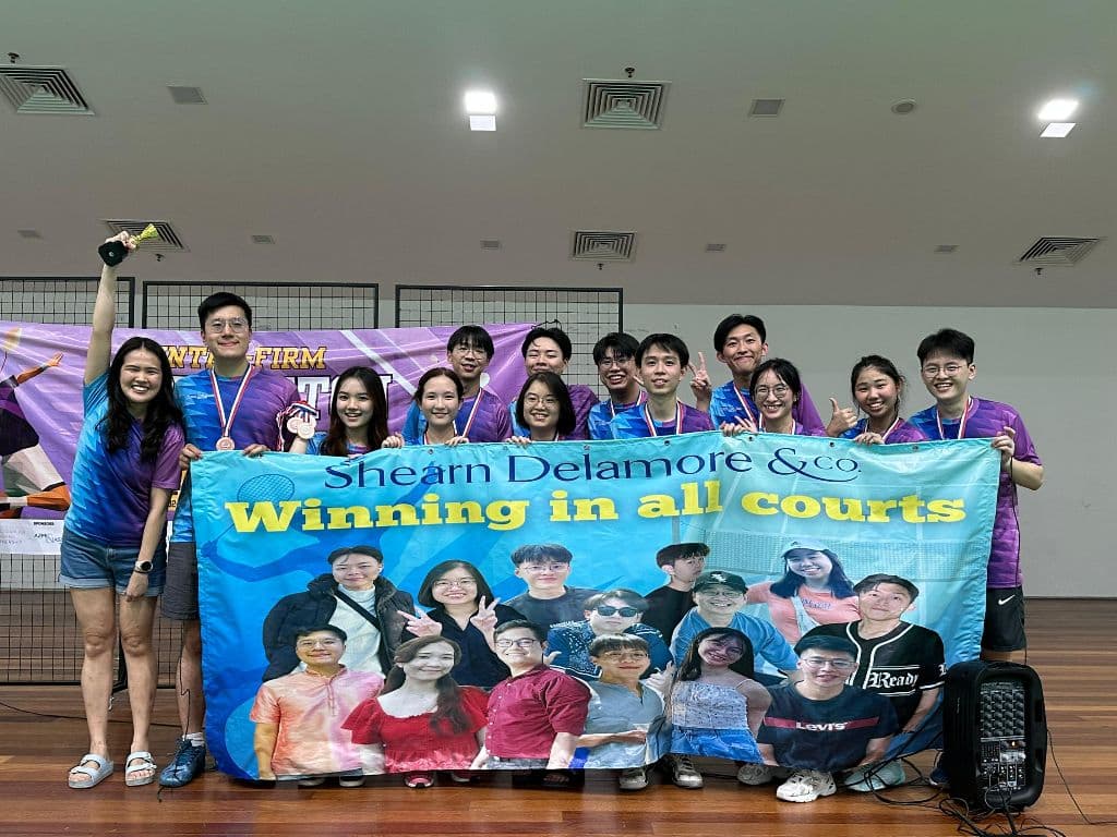 Shearn Delamore & Co. WSF Club Badminton media 1