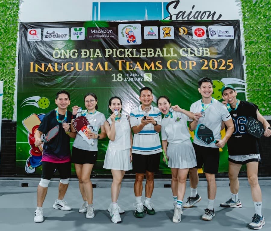 Ông Địa Pickleball Club An Phú media 4