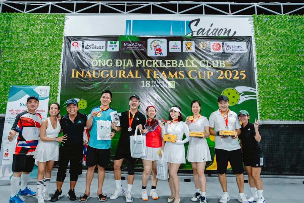 Ông Địa Pickleball Club An Phú media 3