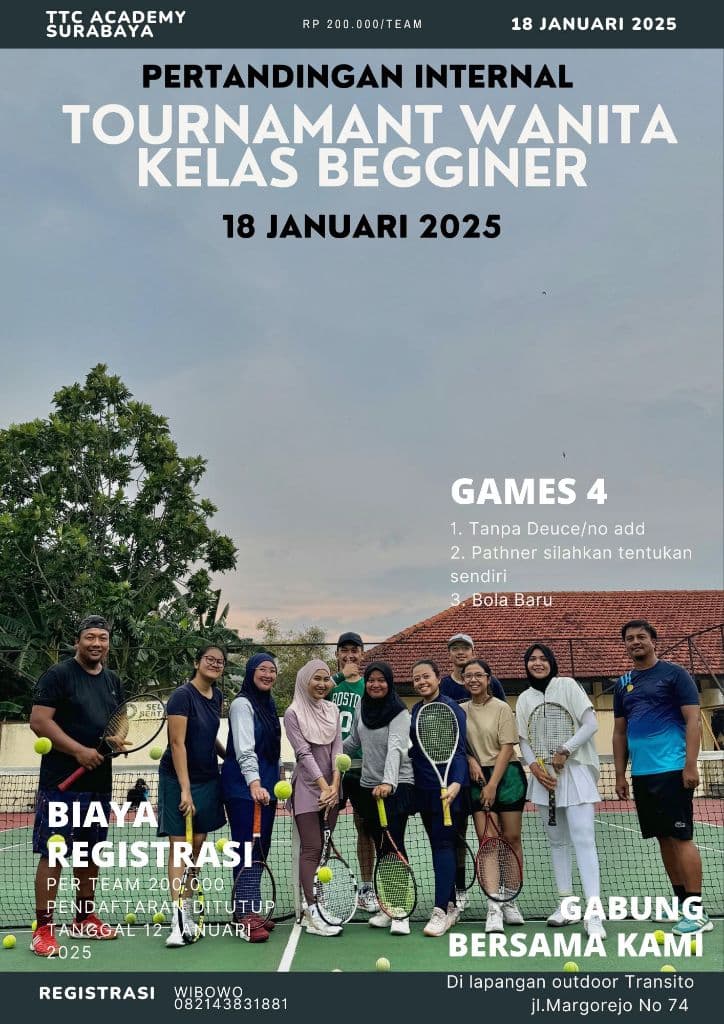 Transito Tennis Academy SURABAYA  media 1