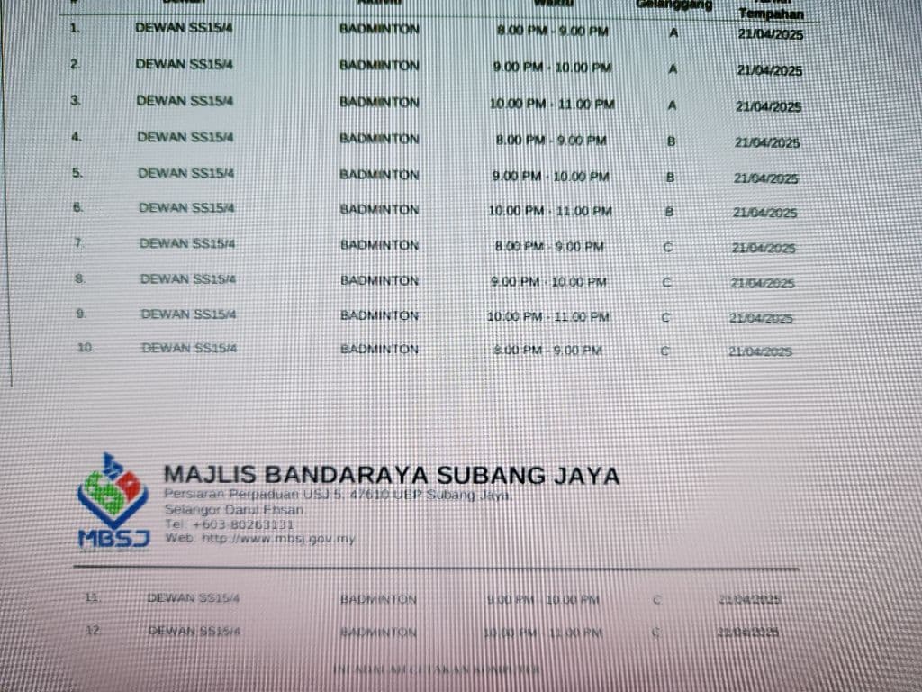 Subang Jaya Pickleball Club (S-SGR-15121) media 5