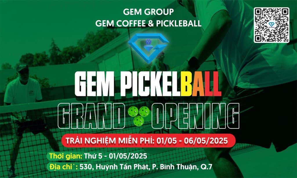 Gem Pickleball Saigon media 4