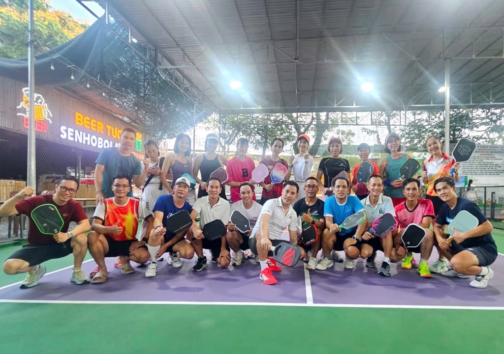 [YES ! PICKLEBALL ]  [PLAYDAY LANDMARK 81] Social DAY media 3