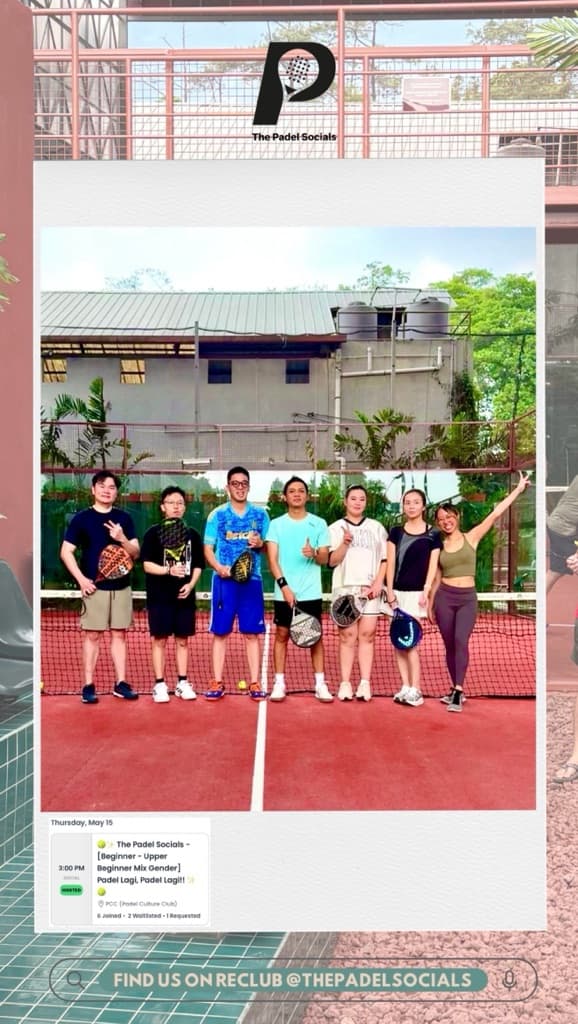 The Padel Socials media 5