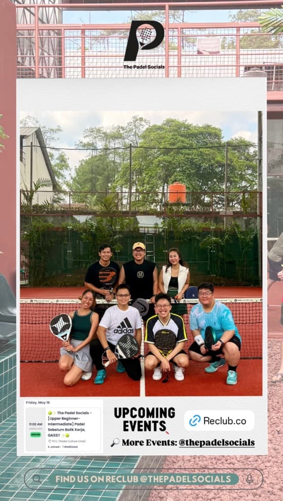 The Padel Socials media 3