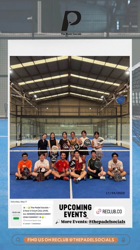 The Padel Socials media 6