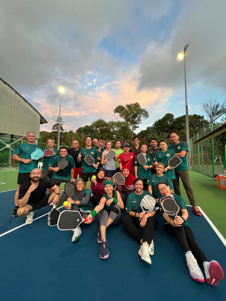 Brunei Shell Recreation Club BSRC Pickleball media 2