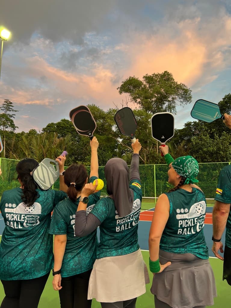 Brunei Shell Recreation Club BSRC Pickleball media 4