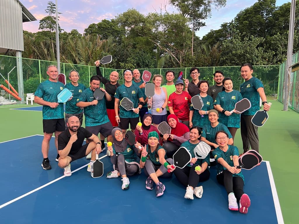 Brunei Shell Recreation Club BSRC Pickleball media 5