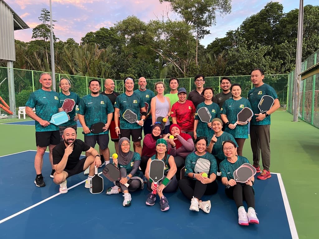 Brunei Shell Recreation Club BSRC Pickleball media 3