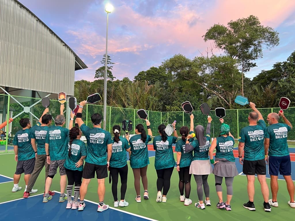 Brunei Shell Recreation Club BSRC Pickleball media 1