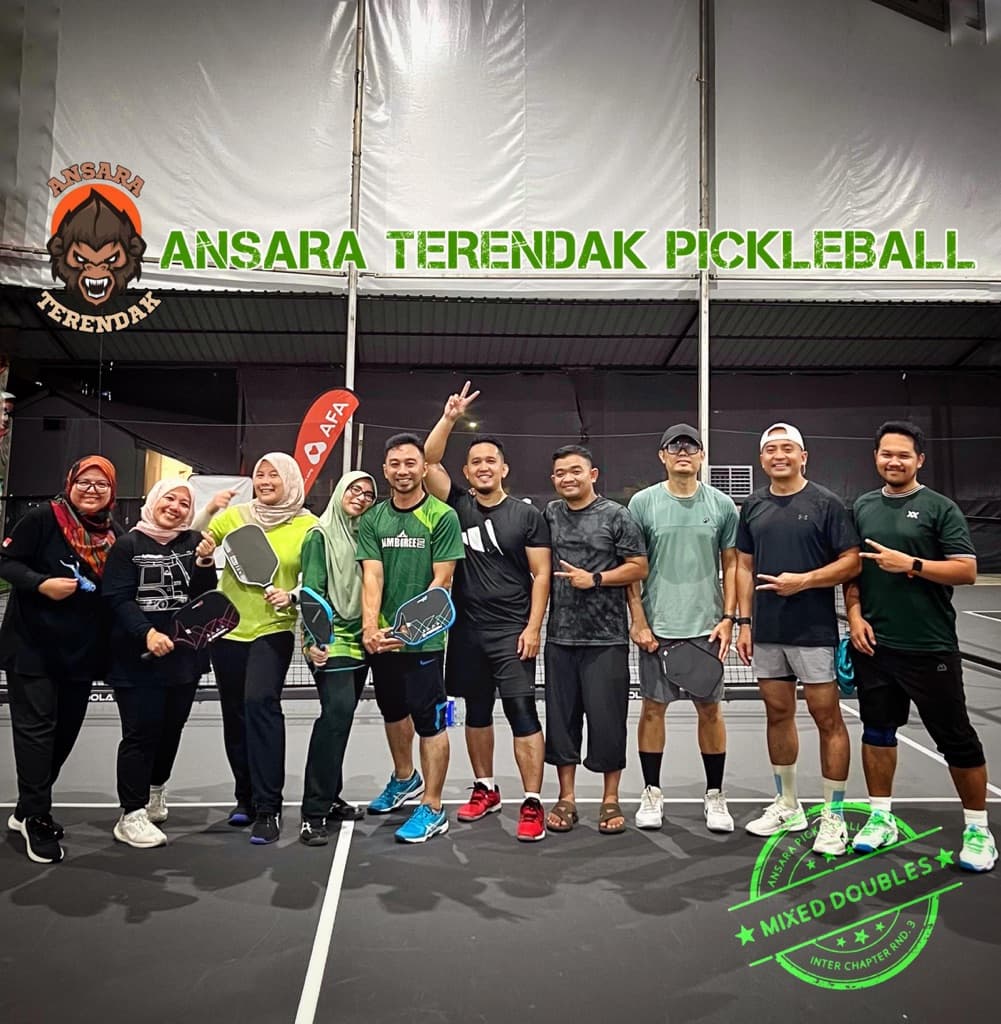 Ansara Terendak Pickleball media 5