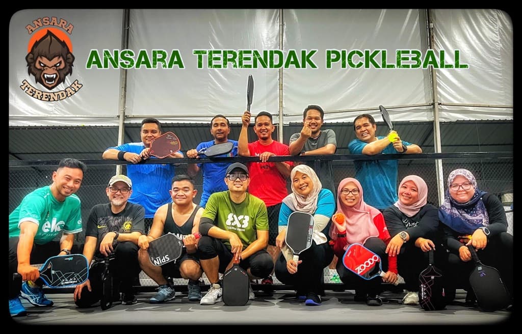 Ansara Terendak Pickleball media 4