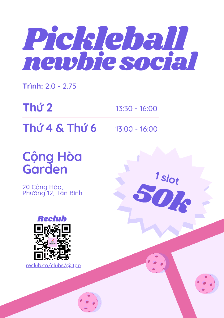 Learn To Play Pickleball | Cộng Hoà Garden media 2