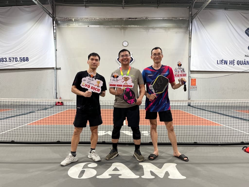 6AM Pickleball An Phu media 6