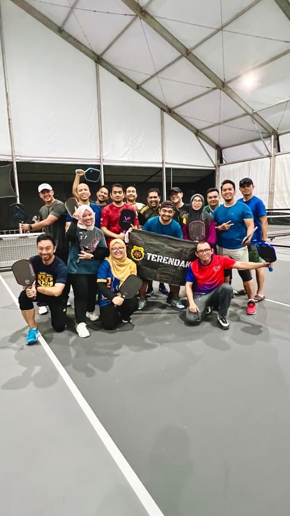 Ansara Terendak Pickleball media 2