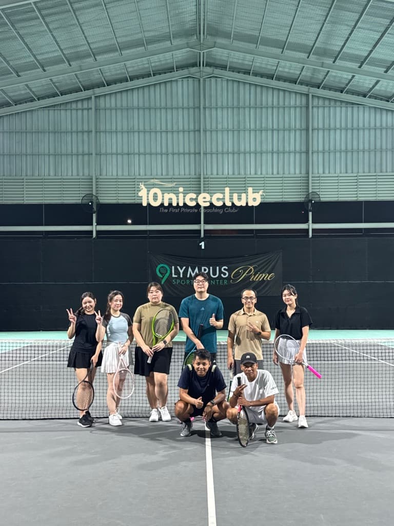 10niceclub ; THE FIRST PRIVATE COACHING TENNIS CLASS media 4