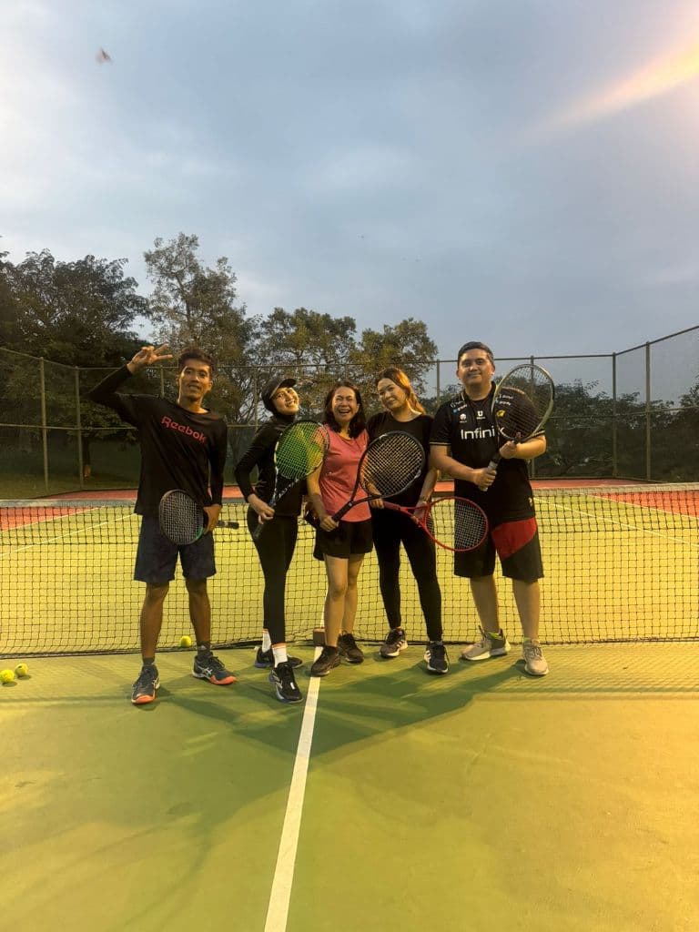 Bayu Tennis BSD media 2