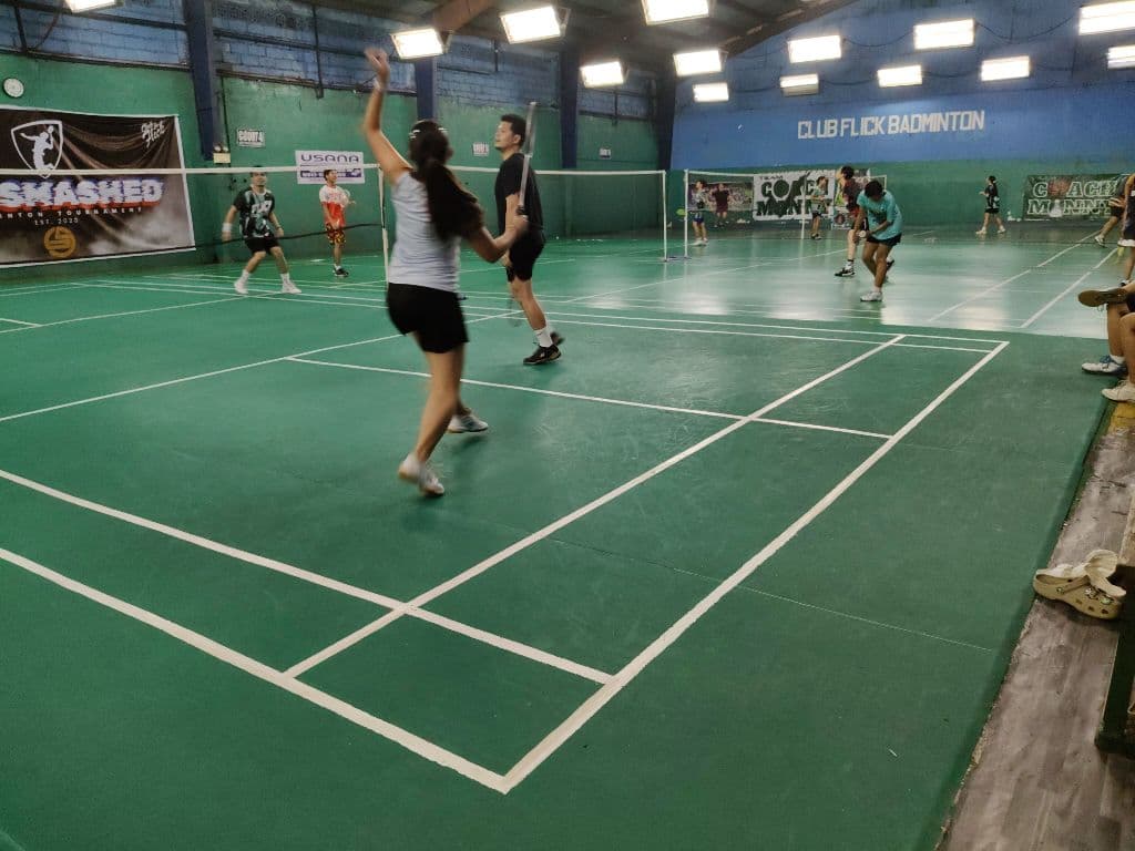 Flick badminton court  media 2