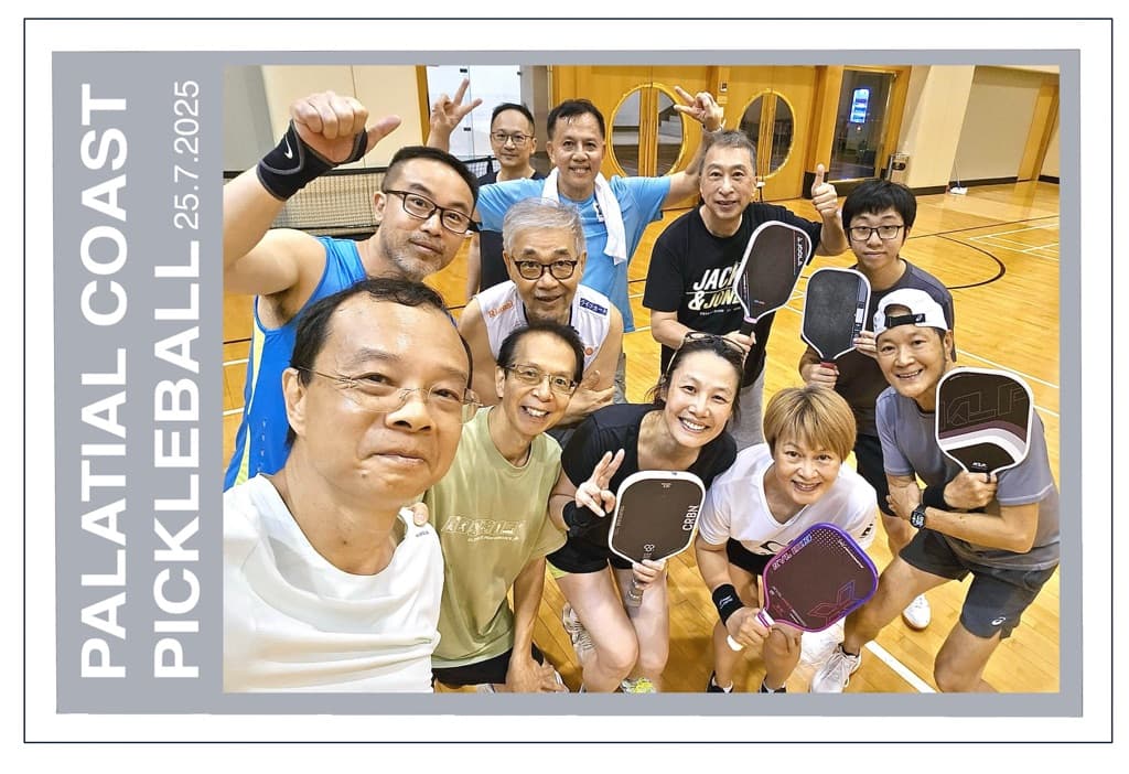 Castle Peak Road pickleball/badminton fans media 5
