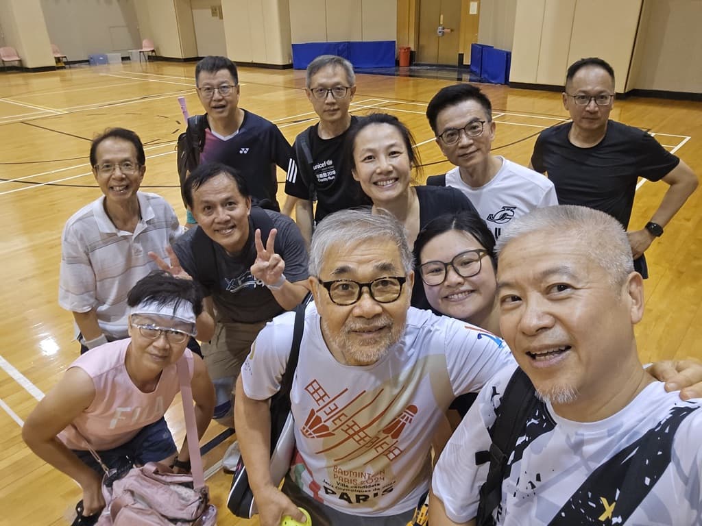 Castle Peak Road pickleball/badminton fans media 4