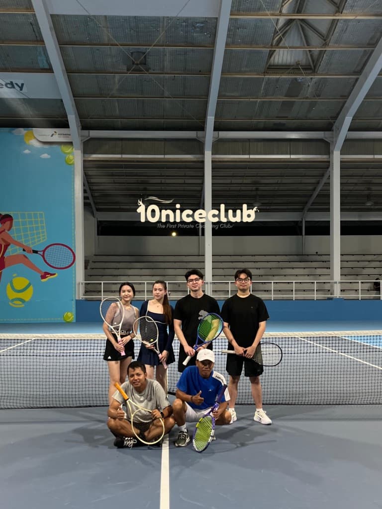 10niceclub ; THE FIRST PRIVATE COACHING TENNIS CLASS media 2
