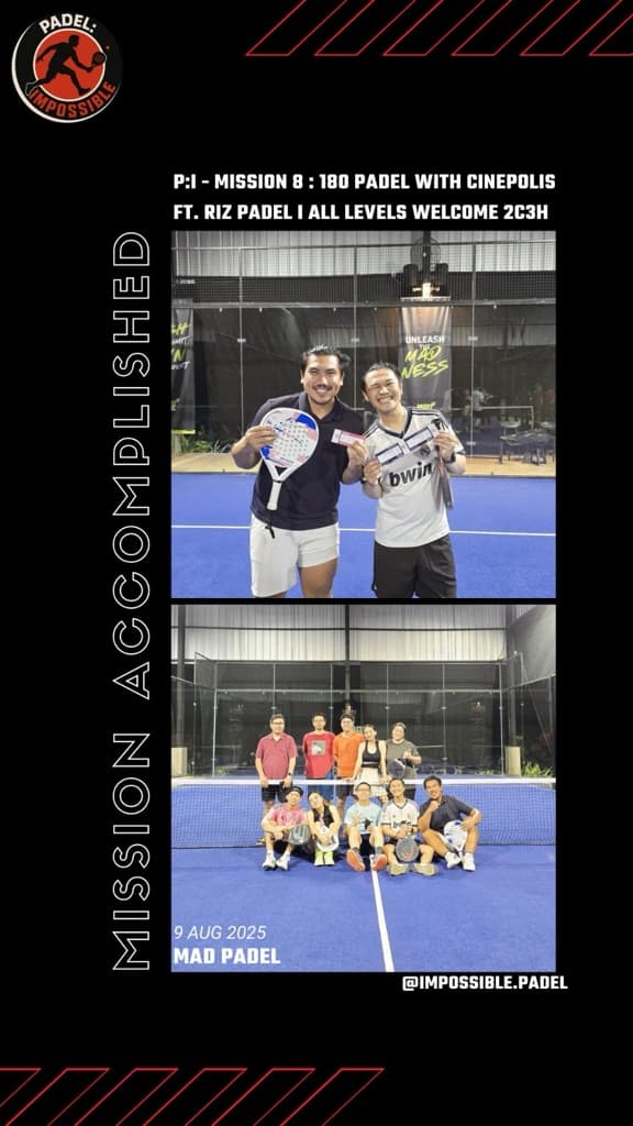 PADEL : IMPOSSIBLE media 2