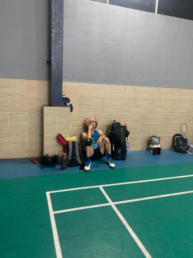 Tuesday Happy badminton at sbm petojo jakarta media 1