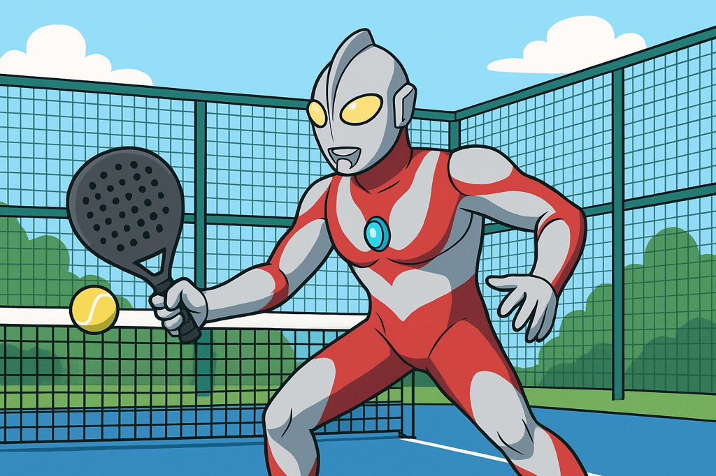 Ultraman Padel media 2