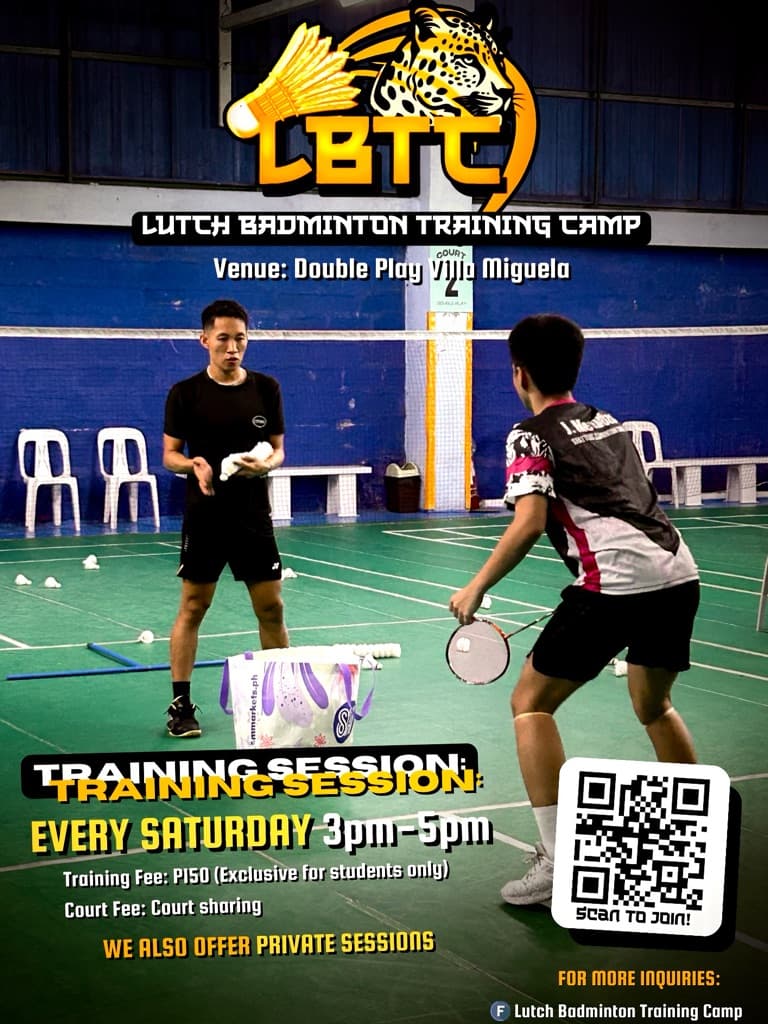 Lutch Badminton Queuing/Training Camp media 1