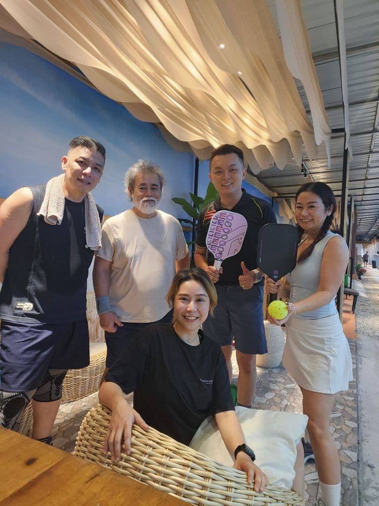 Networking Entrepreneurs at Pickleball media 5