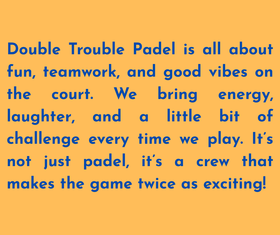 Double Trouble Padel media 1