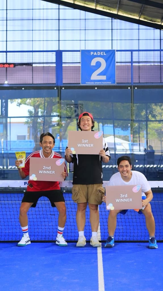 Padel bareng media 4