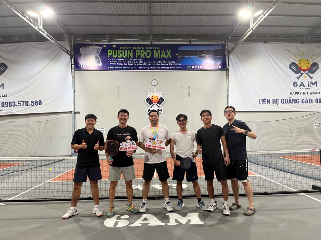 6AM Pickleball An Phu media 4