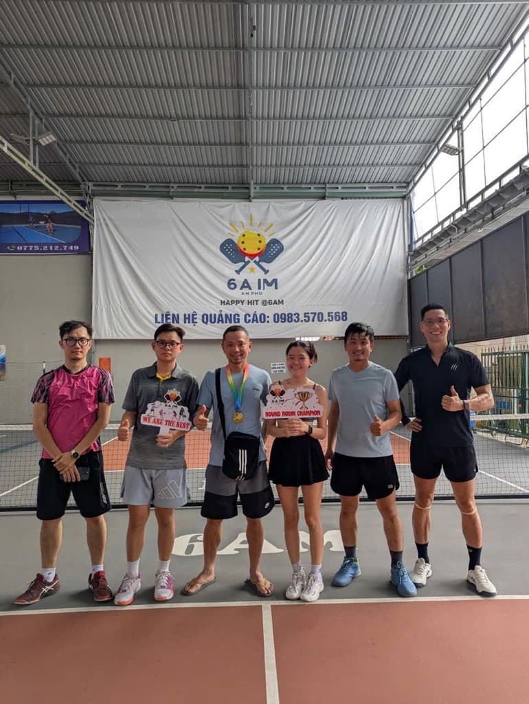 6AM Pickleball An Phu media 1
