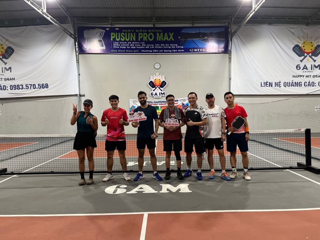 6AM Pickleball An Phu media 2