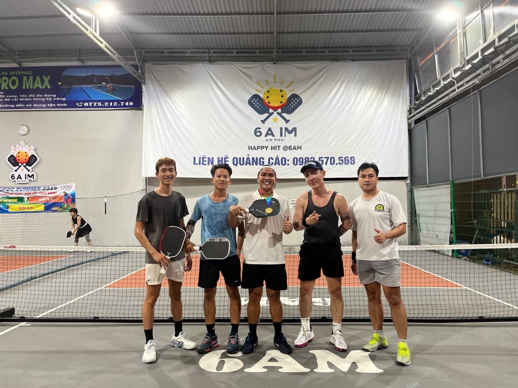 6AM Pickleball An Phu media 3