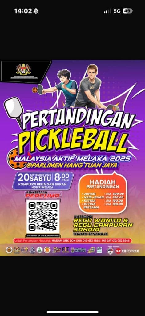 Melaka One Pickleball  media 1