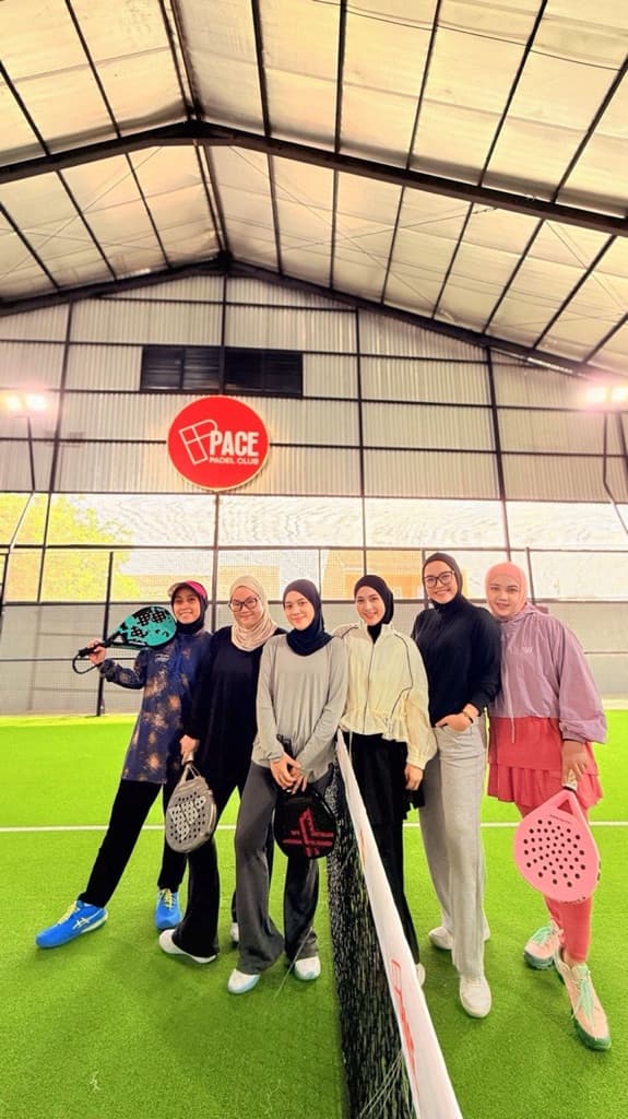 Padel bareng media 2