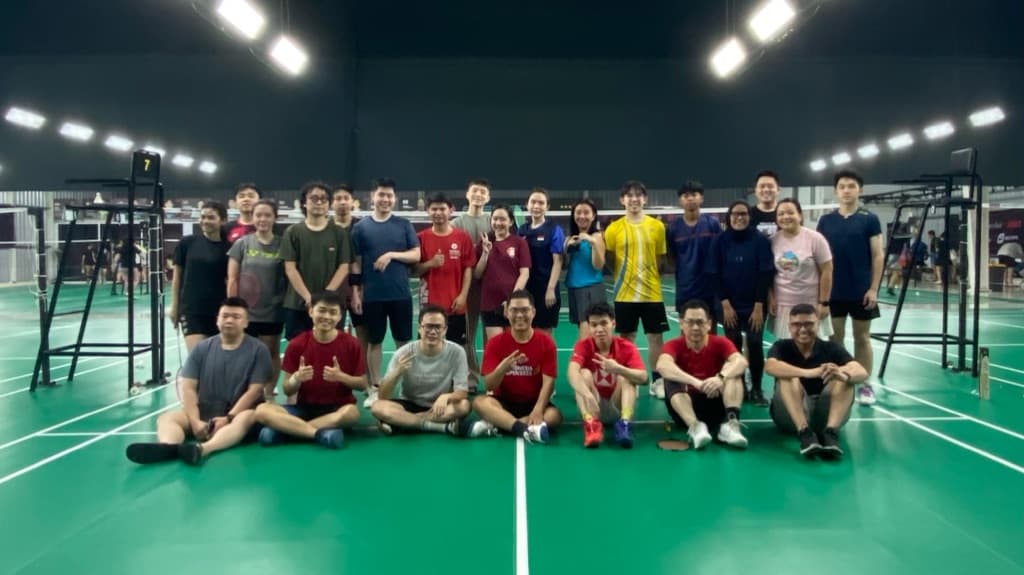 PENCARI SWEAT 🏸💦 Badminton Community media 5