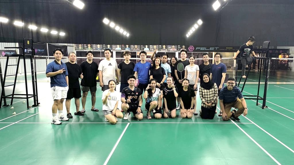 PENCARI SWEAT 🏸💦 Badminton Community media 4