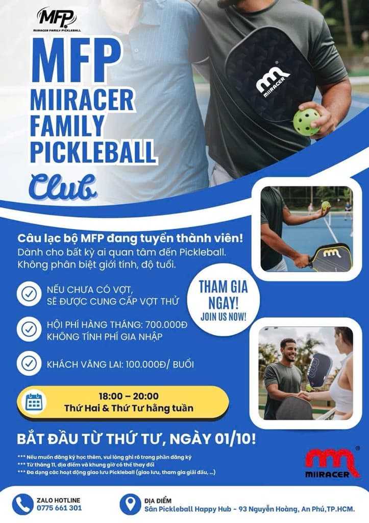 MIIRACER FAMILY PICKLEBALL media 3