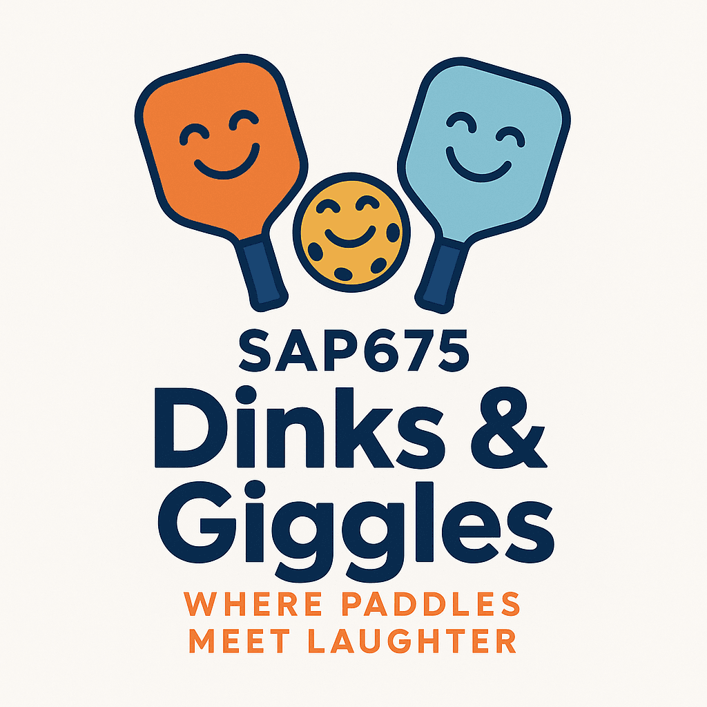 SAP675 Dinks & Giggles Pickleball  media 1