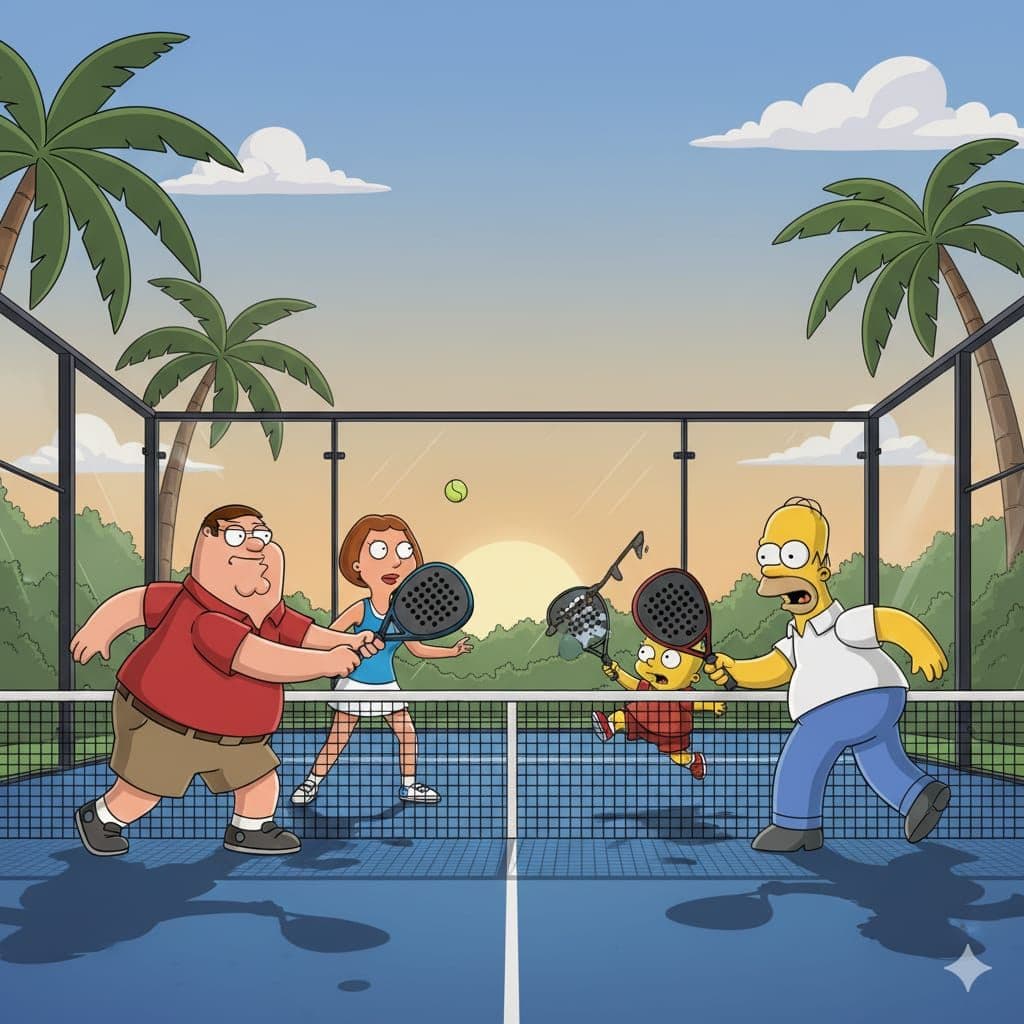 Padel D'oh! media 1