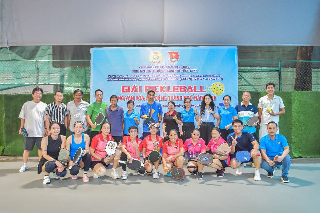 CLB pickleball Cung Văn hóa lao động TPHCM  media 6
