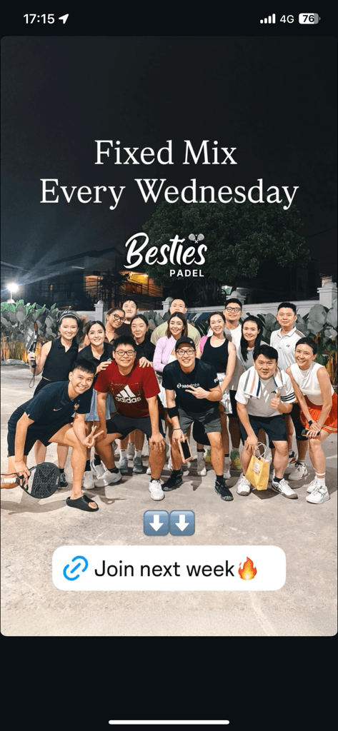 Besties Padel media 1