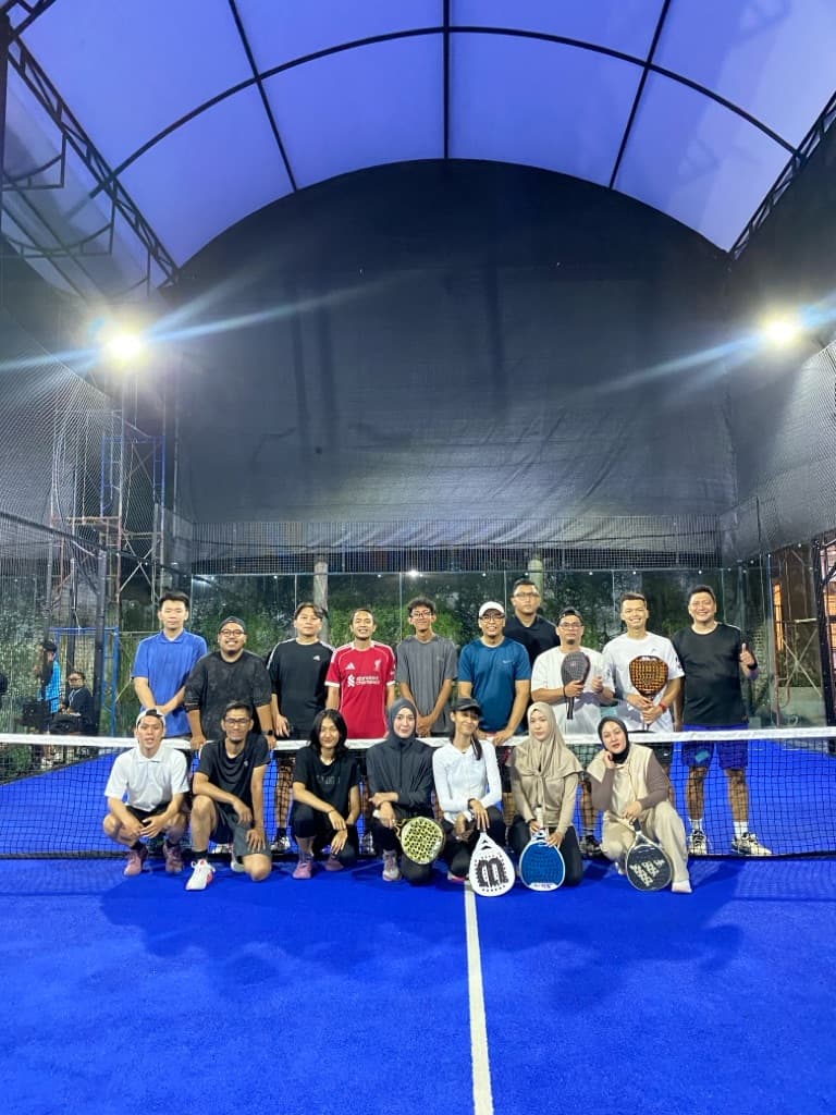 Padel4fun Bandung media 4