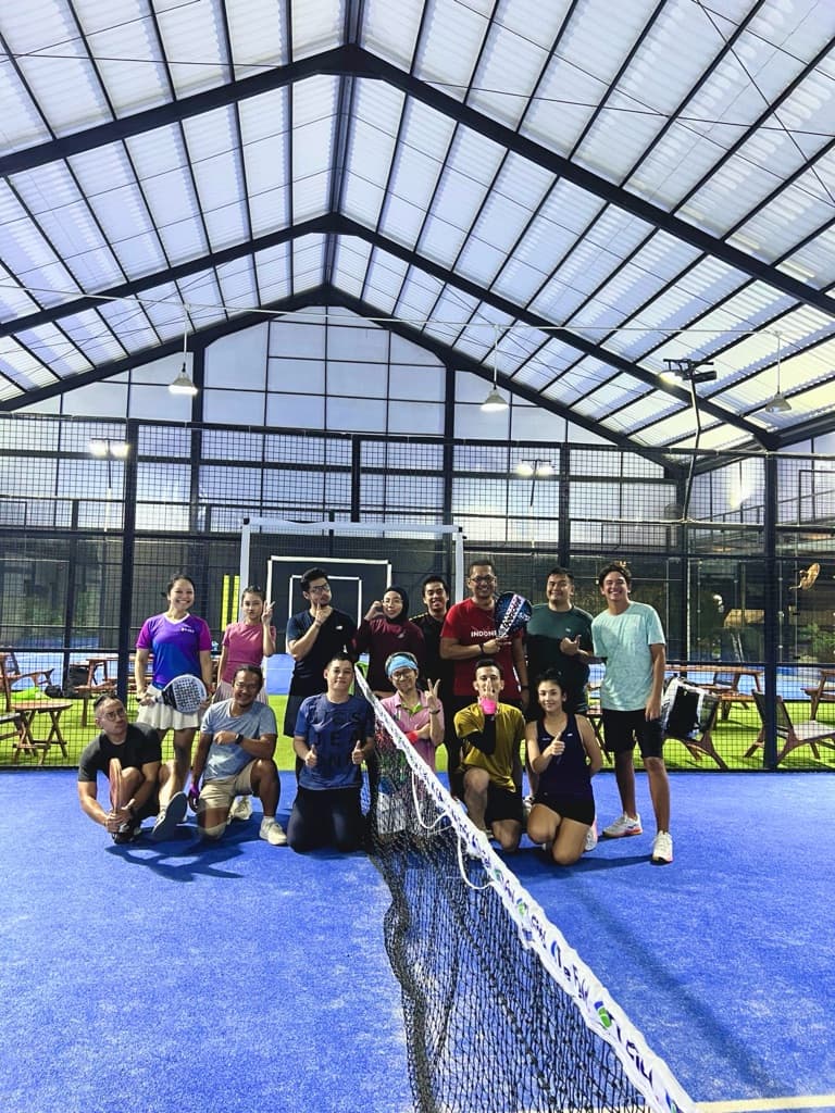 Padel bersama Ijank media 5
